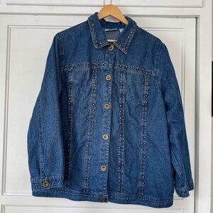 Liz & Me Size 1X Denim Shirt